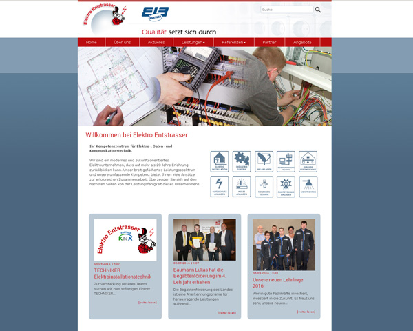 Elektro Entstrasser, Elektroinstallationen